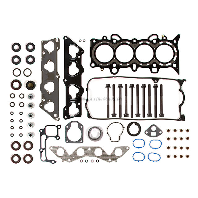 MLS Head Gasket Set Valves Timing Belt Kit Fit 01-05 Honda Civic 1.7L SOHC