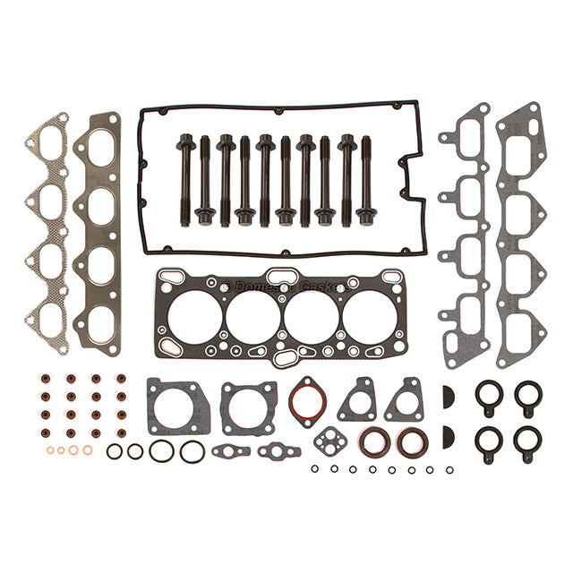 Head Gasket Set Intake Exhaust Valves Fit 93-98 Mitsubishi Eagle 2.0 4G63T