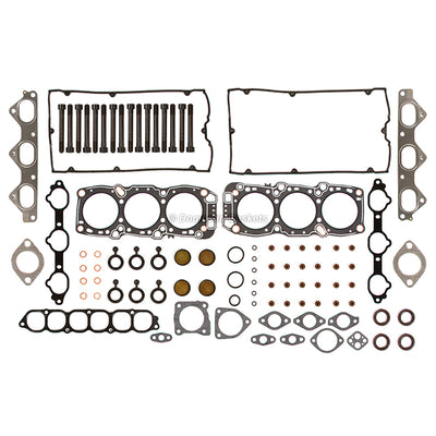 Head Gasket Set Valves Timing Belt Kit Fit 91-99 Dodge Stealth 3000GT