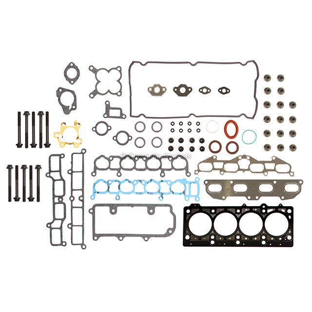 Head Gasket Set Intake Exhaust Valves Fit 95-00 Plymouth Dodge Chrysler 2.4L