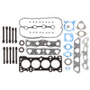 MLS Head Gasket Set Valves Timing Belt Kit Fit 03-05 Kia Rio 1.6 DOHC