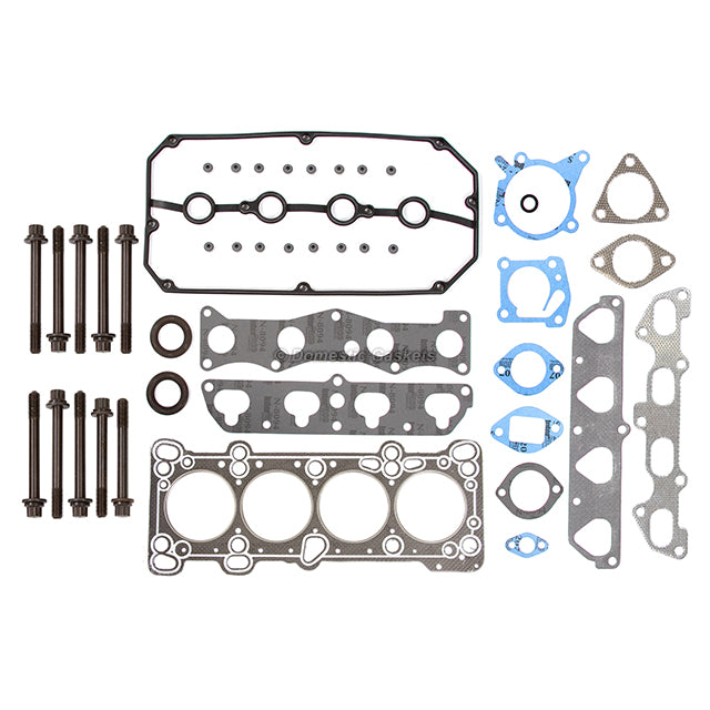 Head Gasket Set Intake Exhaust Valves Fit 01-02 Kia Rio 1.5L DOHC A5D