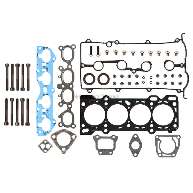 Head Gasket Set Bolts Lifters Fit 00-03 Mazda Protege Protege5 626 2.0 FS