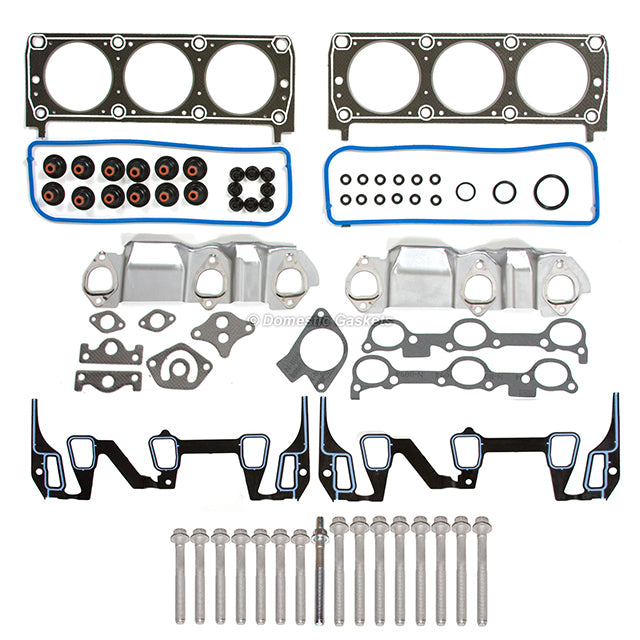 Head Gasket Set Bolts Lifters Fit 93-96 Pontiac Oldsmobile Buick Chevrolet 3.1
