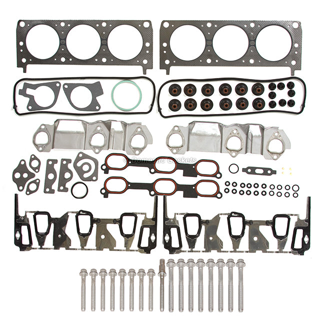 Performance Head Gasket Set Lifters Fit Chevrolet Pontiac Oldsmobile 3.1 3.4