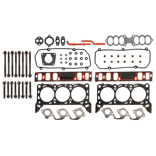 Head Gasket Set Bolts Lifters Fit 97-98 Mercury Ford Thunderbird Mustang 3.8 RWD