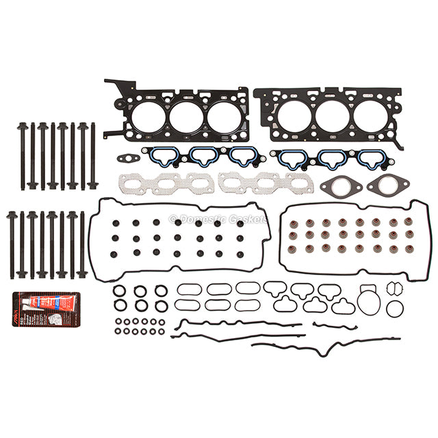 Head Gasket Set Bolts Lifters Fit 01-04 Ford Escape Mazda Tribute 3.0 DURATEC