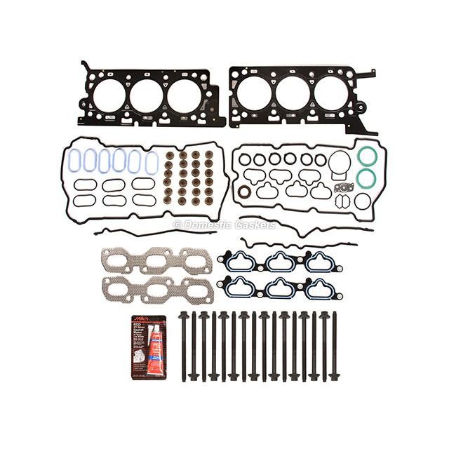 Head Gasket Set Head Bolts Lifters Fit 03-08 Mazda 6 V6 3.0 24V MZI DOHC