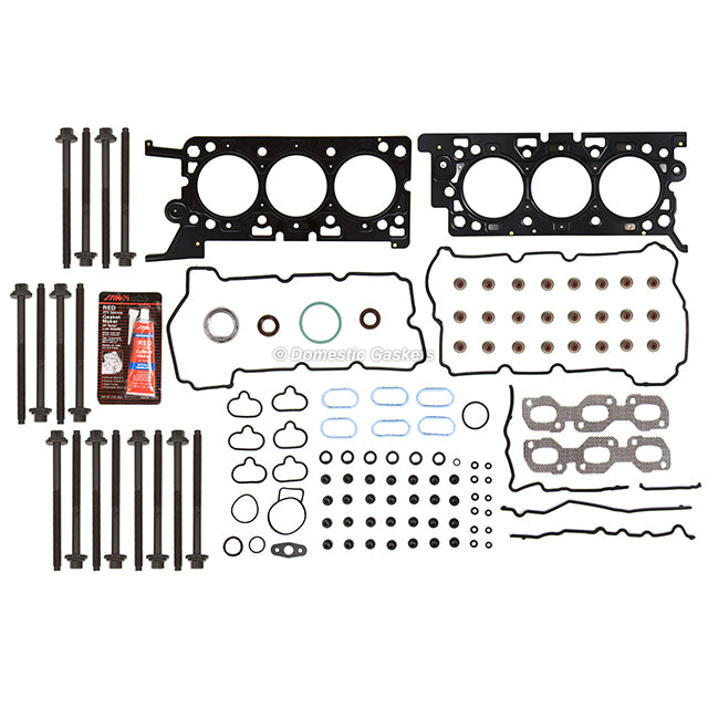 Head Gasket Set Bolts Lifters Fit 06-09 Mercury Ford Lincoln 3.0 DOHC 24V VIN 1