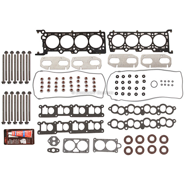 Head Gasket Set Head Bolts Lifters Fit 93-94 Lincoln Mark VIII 4.6 VIN V 32V