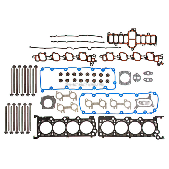 Head Gasket Set Bolts Lifters Fit 1999 Lincoln Navigator Ford F150 F250 5.4 SOHC
