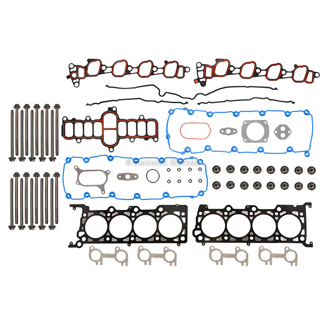 Head Gasket Set Bolts Lifters Fit 00-05 Ford F150 F250 F350 E150 E250 E350 5.4