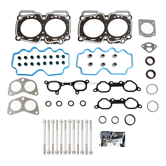 Head Gasket Set Bolts Lifters Fit 93-97 Subaru Impreza 1.8 16V EJ18E SOHC
