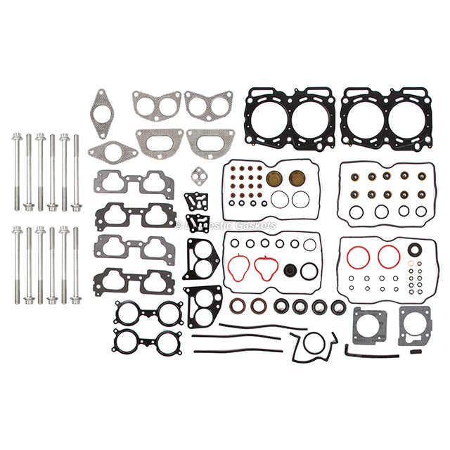 Head Gasket Set Valves Timing Belt Kit Fit 04-05 Subaru SOHC