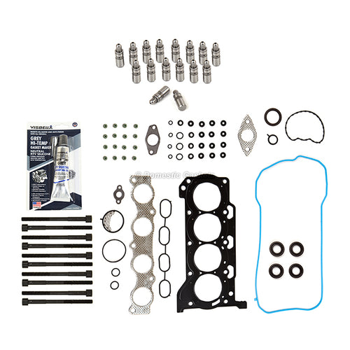 Head Gasket Set Bolts Lifters Fit 10-13 Lexus CT200H Toyota Prius 1.8L