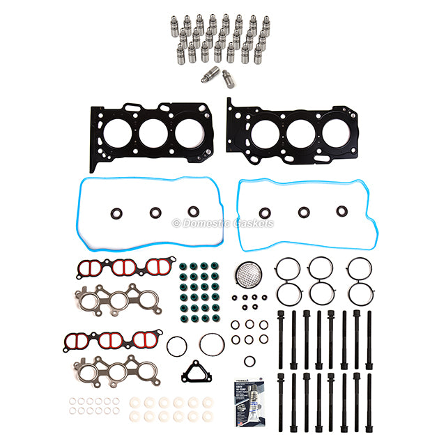 Head Gasket Set Bolts Lifters Fit 2006-2015 Lexus IS250 2.5L DOHC