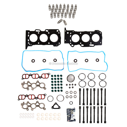 Head Gasket Set Bolts Lifters Fit 2006-2015 Lexus IS250 2.5L DOHC