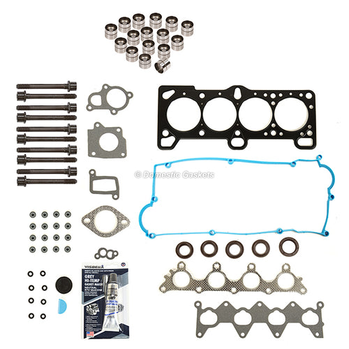 Head Gasket Set Bolts Lifters Fit 2005 Hyundai Accent 1.6 DOHC