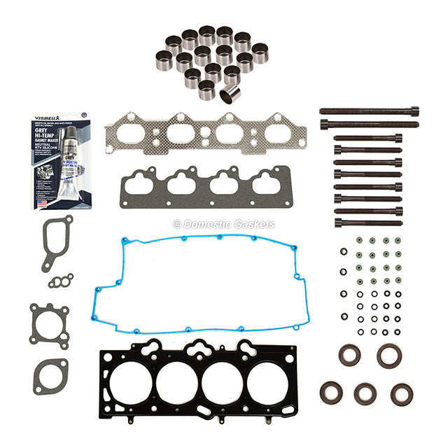 Head Gasket Set Bolts Lifters Fit 02-03 Hyundai Elantra Tiburon 2.0 DOHC
