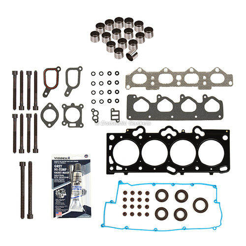 Head Gasket Set Bolts Lifters Fit 07-12 Hyundai Tiburon Tucson Kia 2.0 DOHC