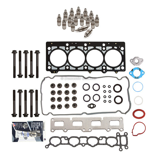 Head Gasket Set Bolts Lifters Fit 2001 Plymouth Dodge Chrysler 2.4 DOHC