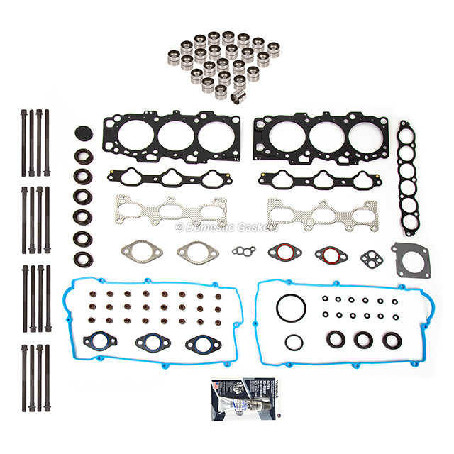 Head Gasket Set Bolts Lifters Fit 2009 Kia Sportage Hyndai Tucston 2.7L V6 DOHC