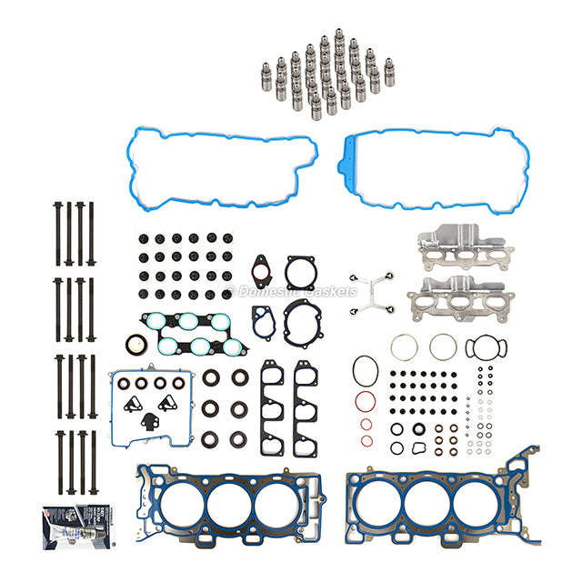 Head Gasket Set Bolts Lifters Fit 09-11 Cadillac Camaro CTS STS 3.6L 24V