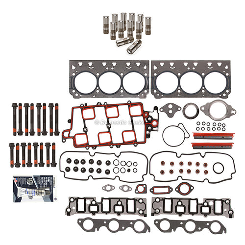 Head Gasket Set Bolts Lifters Fit 06-09 Buick Allure Lacrosse Pontiac 3.8L