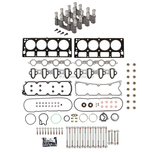 Head Gasket Set Bolts Lifters Fit 04-09 GMC Cadillac Chevrolet Hummer 6.0