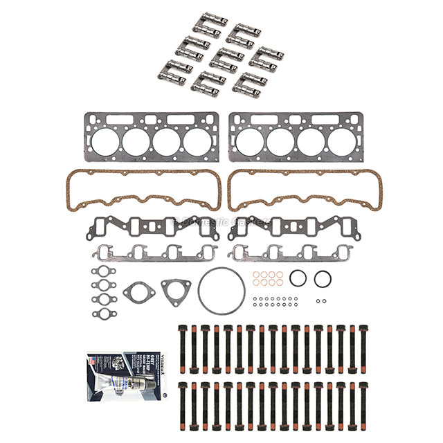 Head Gasket Set Bolts Lifters Fit 92-02 GMC Chevrolet 6.5L OHV DIESEL TURBO