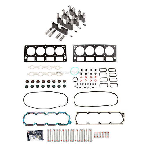 Head Gasket Set Bolts Lifters Fit 08-15 Pontiac Chevrolet Camaro Corvette SS 6.2