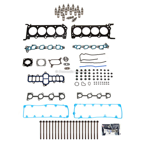 Head Gasket Set Bolts Lifters Fit 09-14 Ford F150 E150 E250 Mobility 4.6L