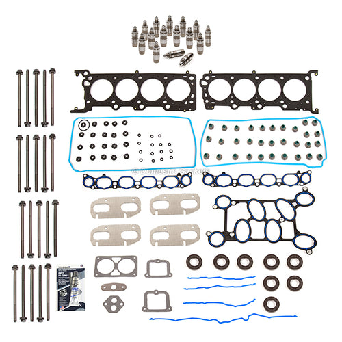 Head Gasket Set Bolts Lifters Fit 99-04 Lincoln Navigator Blackwood 5.4L