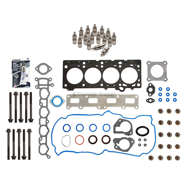 Head Gasket Set Bolts Lifters Fit 02-04 Dodge Caravan 2.4 DOHC 16V