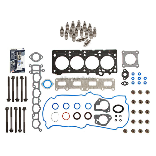 Head Gasket Set Bolts Lifters Fit 02-04 Dodge Caravan 2.4 DOHC 16V