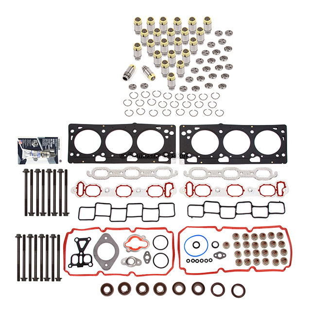 Head Gasket Set Bolts Lifters Fit 07-09 Dodge Avenger Chysler 300 Sebring 3.5