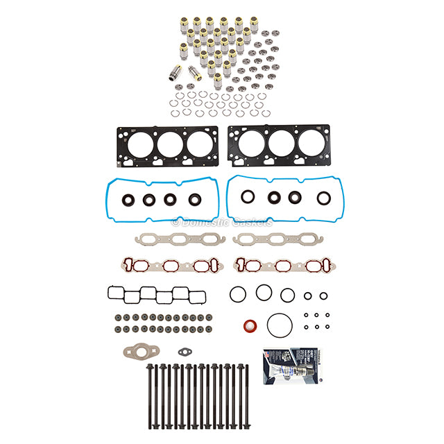 Head Gasket Set Bolts Lifters Fit 07-11 Dodge Chrysler Volkswagen 4.0L