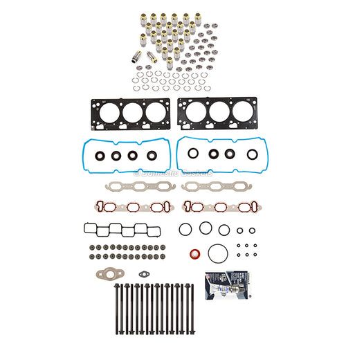 Head Gasket Set Bolts Lifters Fit 07-11 Dodge Chrysler Volkswagen 4.0L