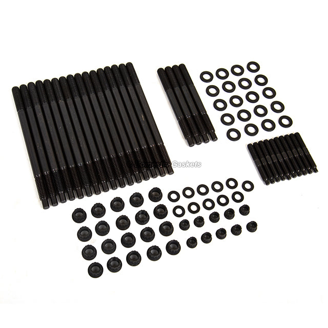 Head Gasket Set Head Studs Fit 2004 GMC Cadillac Hummer Chevrolet 6.0 VIN N, U