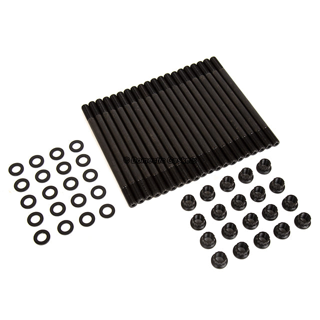 6.0L Powerstroke Diesel Pair 18MM Head Studs & Head Gaskets Fit 03-10 Ford