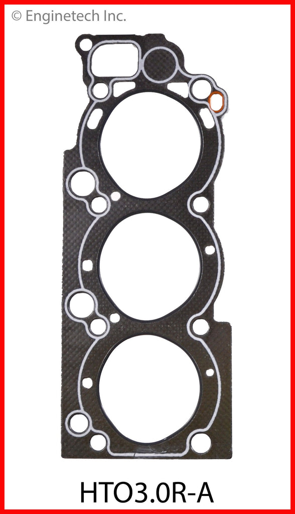 Enginetech HTO3.0R-A Engine Cylinder Head Gasket for Toyota 4Runner & Pickup