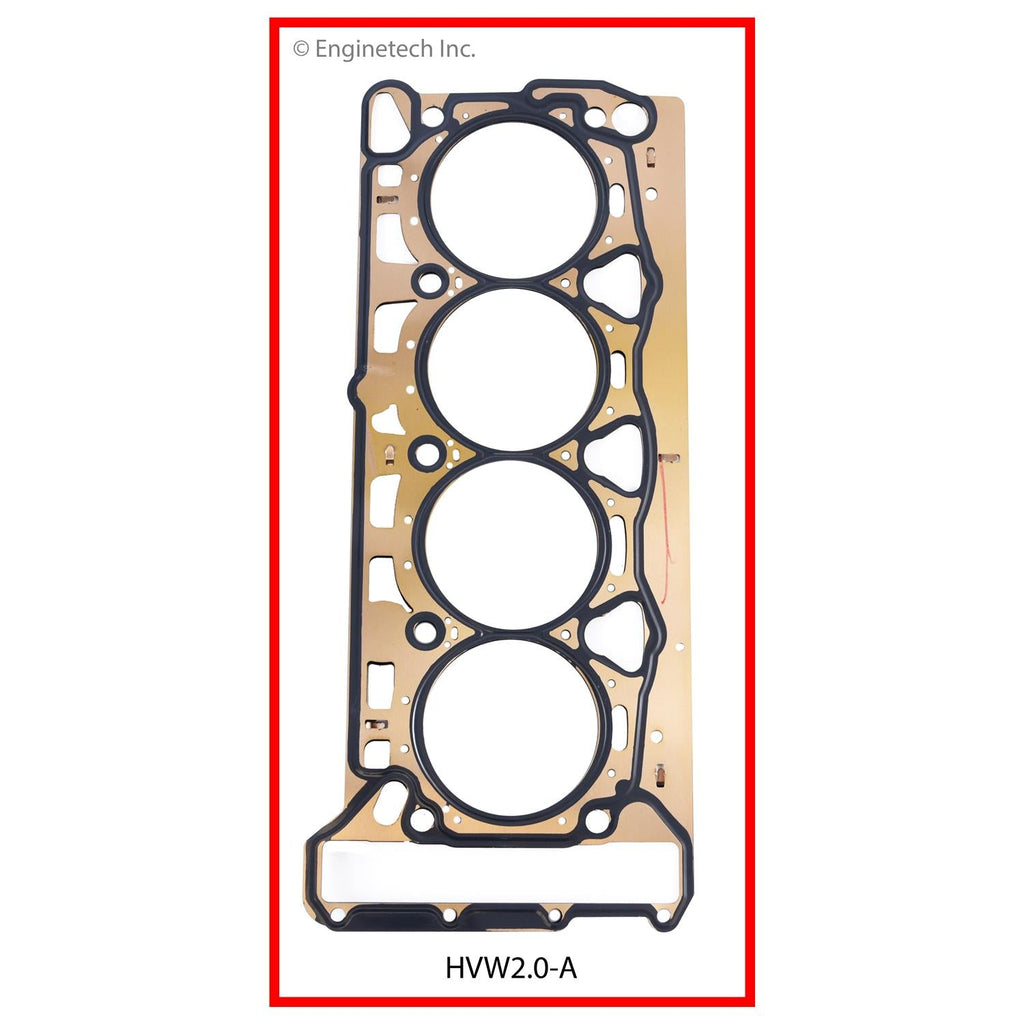 Enginetech Engine Cylinder Head Gasket for Volkswagen and Audi Models – Part HVW2.0-A