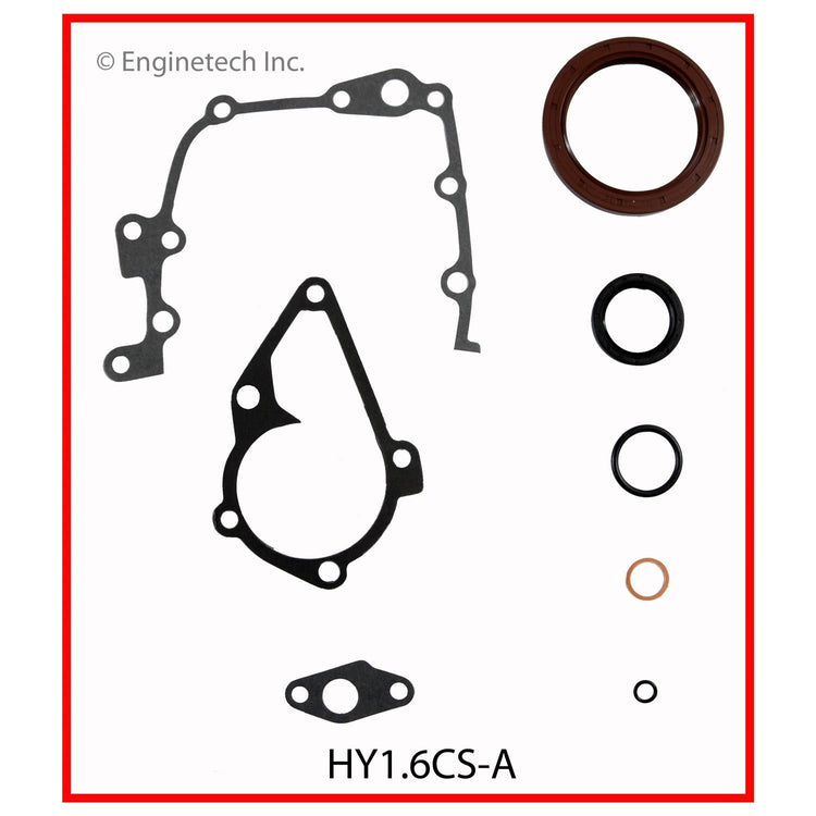 Enginetech OEM Engine Full Gasket Set for Hyundai Accent 2001-2004 – Part Number HY1.6K-5