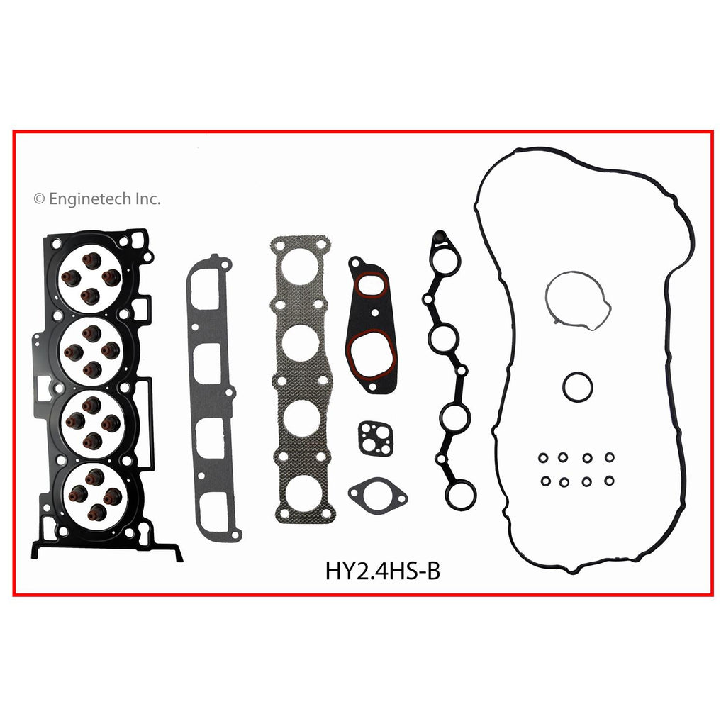 Enginetech HY2.4HS-BWB Engine Cylinder Head Gasket Set for Hyundai and Kia Vehicles