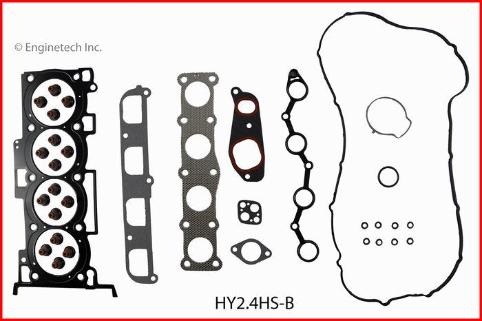 Enginetech HY2.4HS-B Engine Cylinder Head Gasket Set for Hyundai and Kia Vehicles