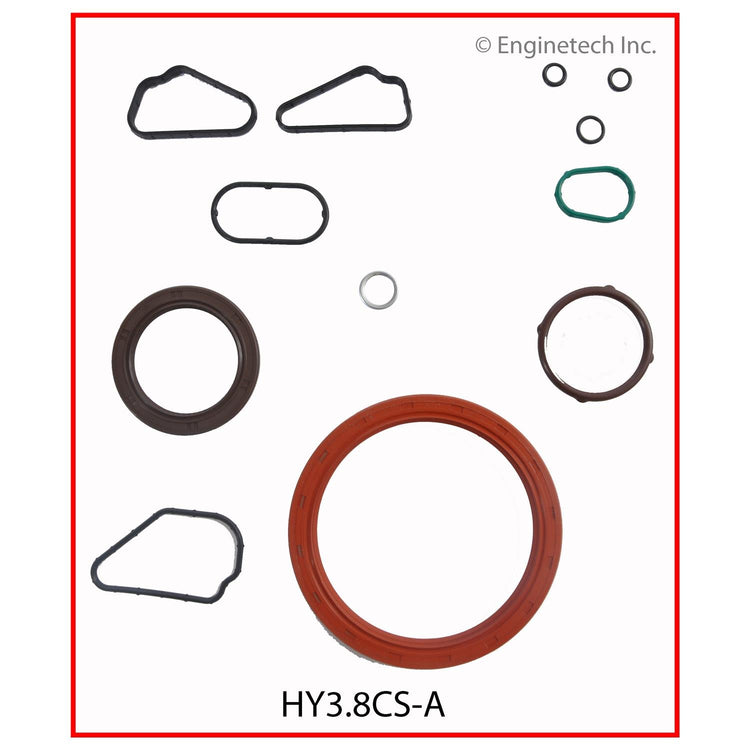 Enginetech HY3.3K-2 Engine Full Gasket Set for Hyundai and Kia Vehicles