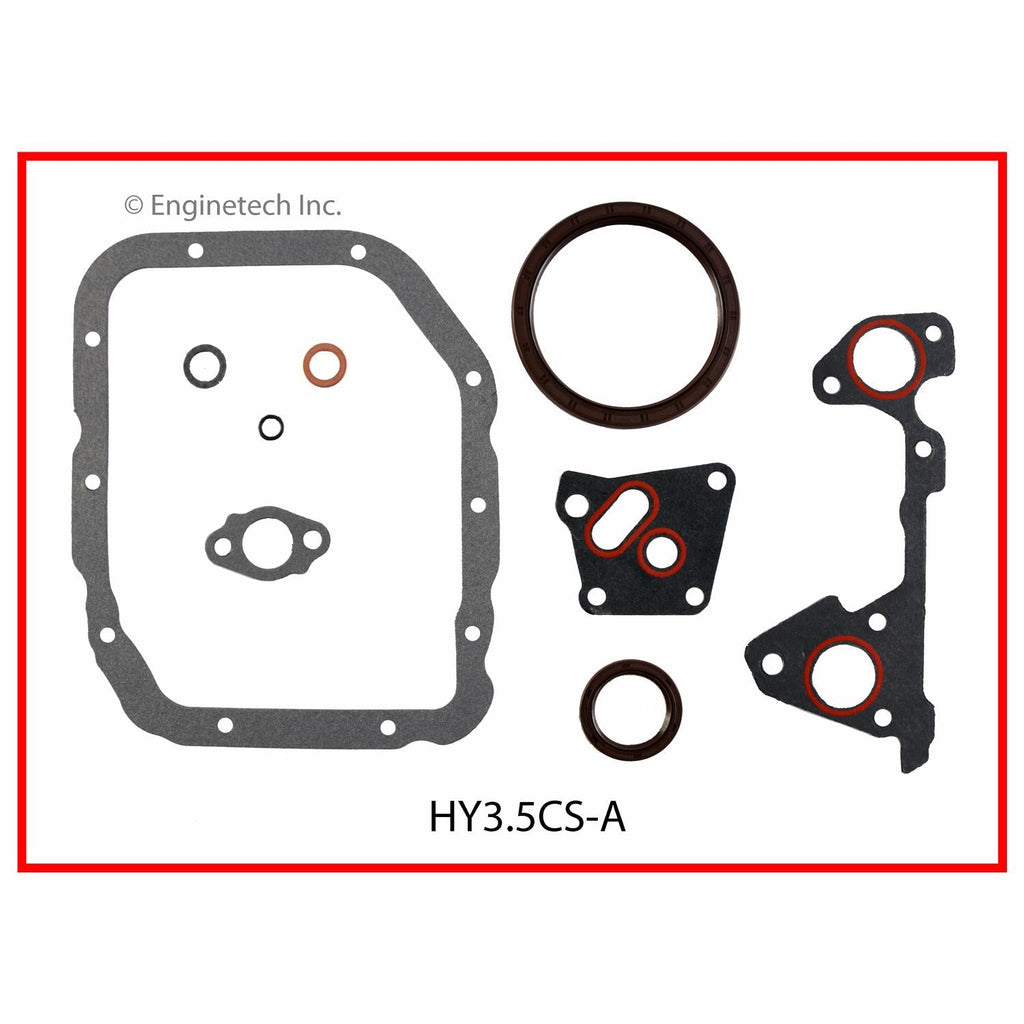 Enginetech Engine Full Gasket Set for Hyundai Cars and Trucks (Part HY3.5K-2)