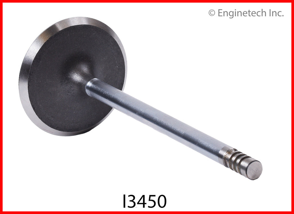 Enginetech I3450 Oversized Engine Intake Valve with Chrome Stem for Chrysler and Dodge Minivans
