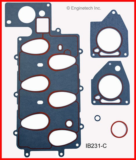 Enginetech Fuel Injection Plenum Gasket for Buick and Chevrolet Camaro - Part IB231-C