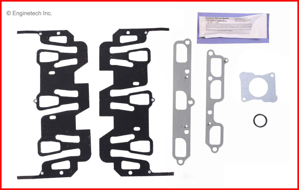 Enginetech IC189A Engine Intake Manifold Gasket for GMC and Chevrolet Cars and Trucks